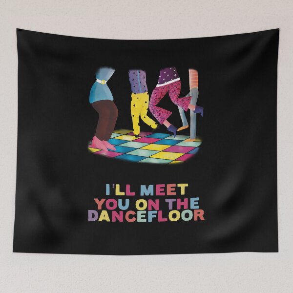 Item preview, I’ll Meet You On The Dancefloor (Black) designed and sold by flockadoodle.