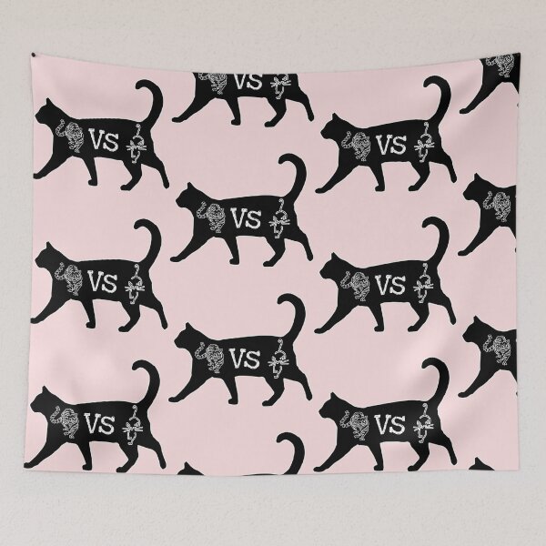 Item preview, Cute cat vs tiger shirts, cute cat vs tiger design, cute cat vs tiger lover, funny cat vs tiger masks, funny cat vs tiger phone cases, nice cat vs tiger stikars, cat vs tiger mugs, cat vs tiger clock  designed and sold by Poussyarts.