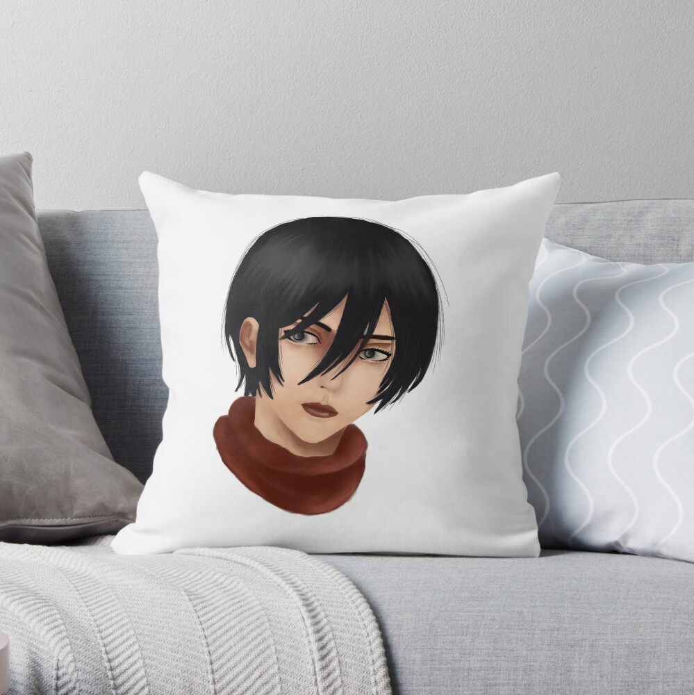 mikasa body pillow