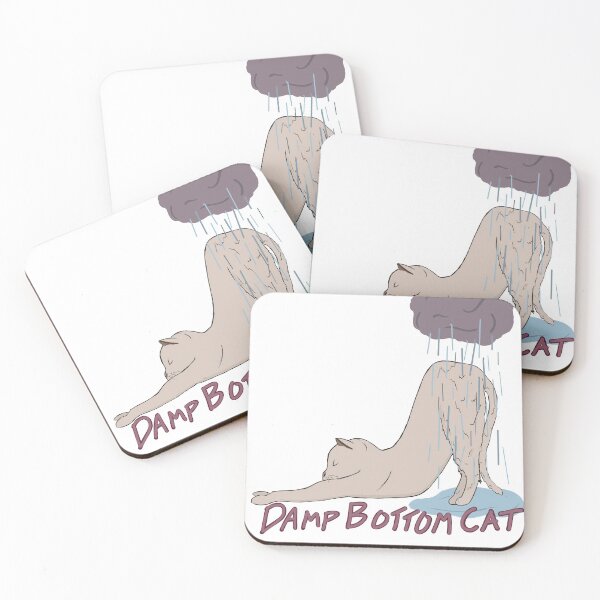Item preview, Damp Bottom Cat Tan designed and sold by Polkadot4946.