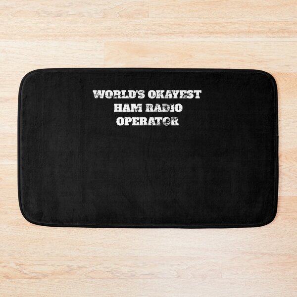 Item preview, World's okayest ham radio operator Retro Vintage designed and sold by Jeangel97.