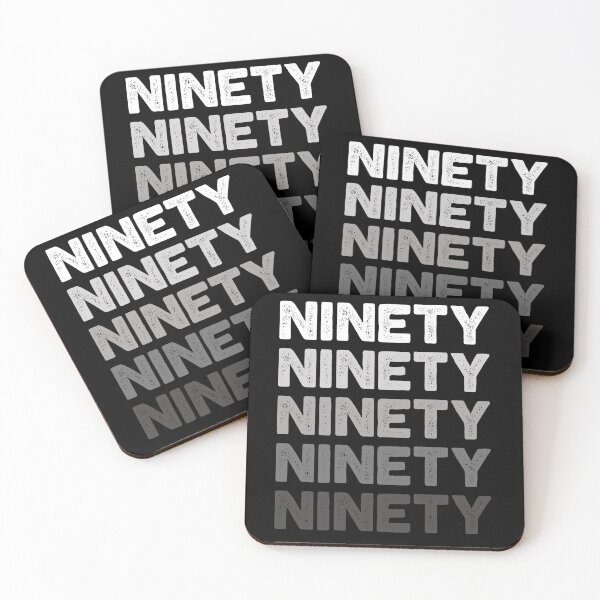 Item preview, 90th Adult Birthday, Favorite Number # Ninety, Sports Grey designed and sold by The Princess Saves Herself.