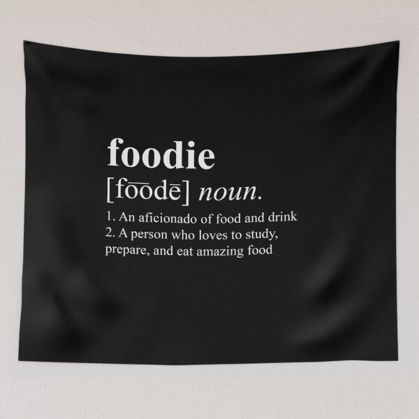 Item preview, I Love Food Definition of Foodie designed and sold by The Junto Shop.