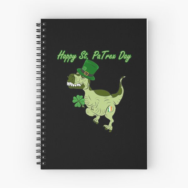 Item preview, Happy St. PaTrex Day Lucky Saurus Clover designed and sold by gthylla.