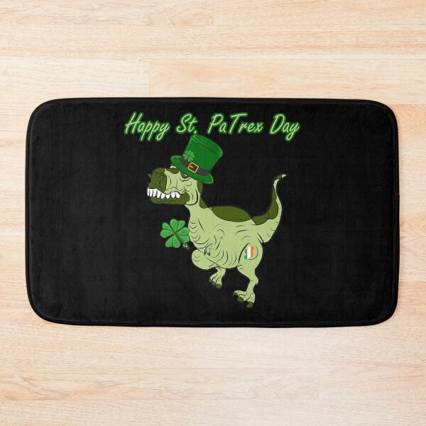 Item preview, Happy St. PaTrex Day Lucky Saurus Clover designed and sold by gthylla.