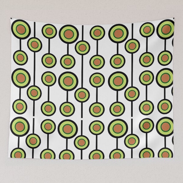 Item preview, Sixties 60s Groovy Avocado design for Hippies designed and sold by fairy-taler.
