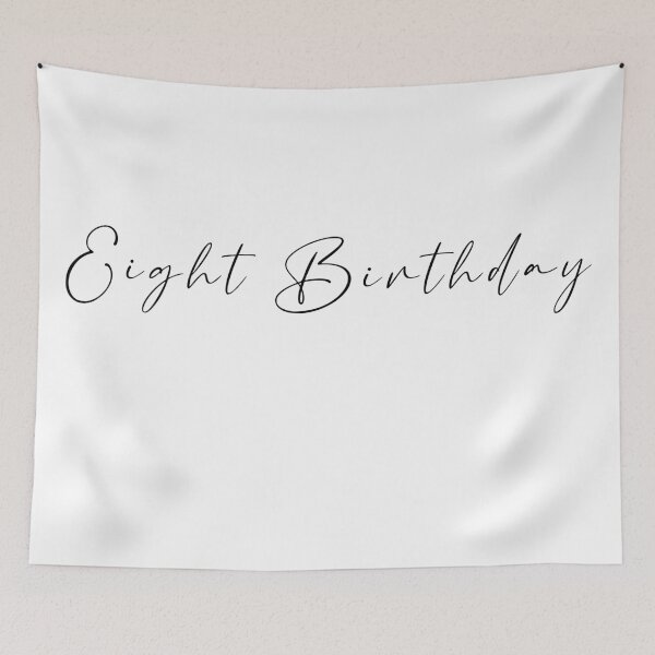 Item preview, Eight Birthday designed and sold by KAFDESIGN.