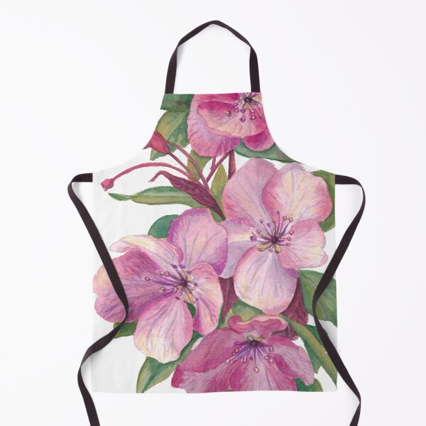 Item preview, Crabapple Blossoms Watercolour designed and sold by Nixpaints.