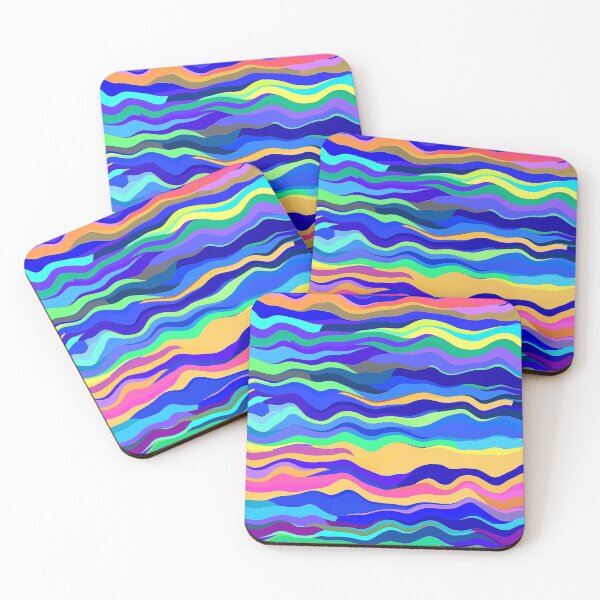 Item preview, Trendy Abstract Seamless Colorful Wave Pattern designed and sold by bestoffers.