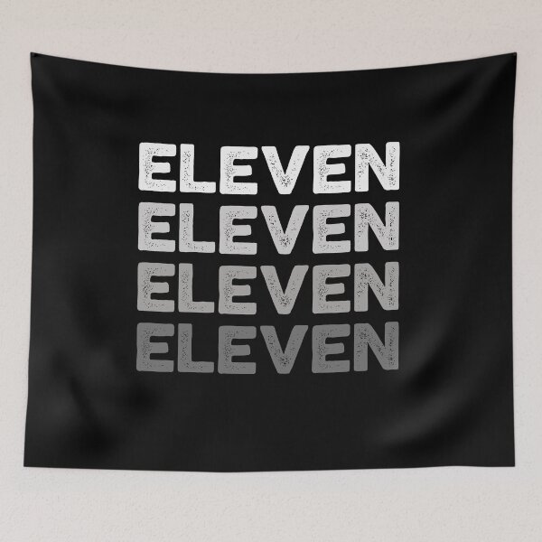 Item preview, 11th Kids Birthday, Adults Favorite Number Eleven, Sports Grey designed and sold by The Princess Saves Herself.