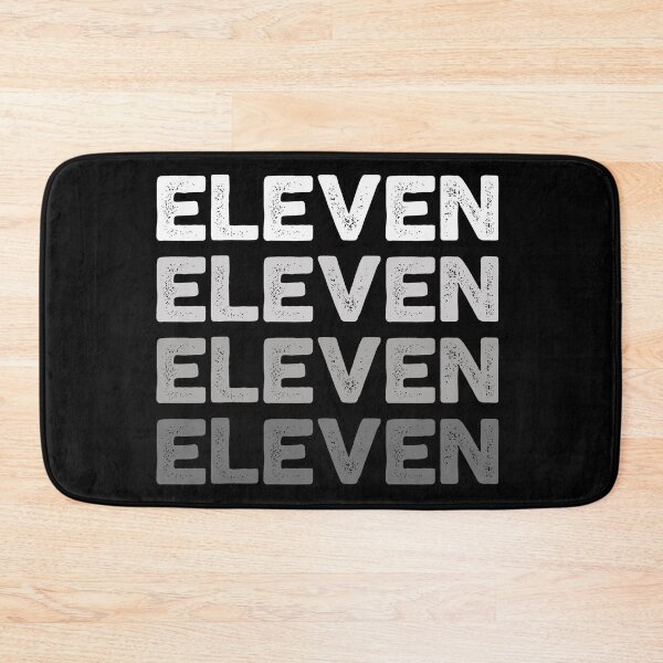 Item preview, 11th Kids Birthday, Adults Favorite Number Eleven, Sports Grey designed and sold by The Princess Saves Herself.