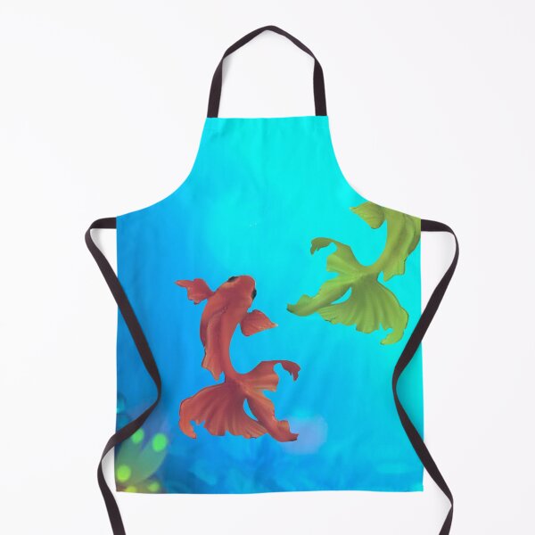 Item preview, Two cute red and yellow fish designed and sold by Aleksey888.