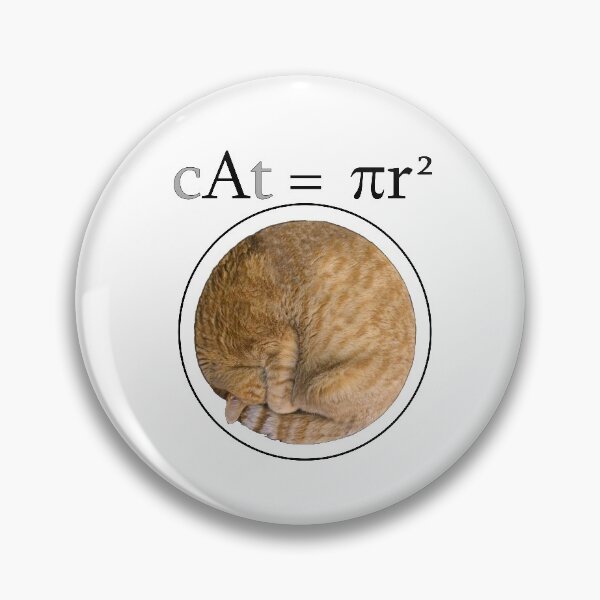 Item preview, cAt = πr^2 designed and sold by RawSunArt.