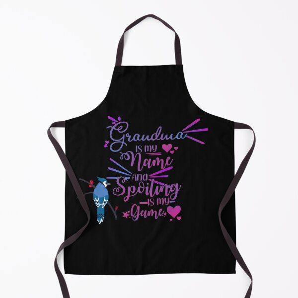 Item preview, Grandma is my name and spoiling is my game blue jay designed and sold by AlbionTradeCo.