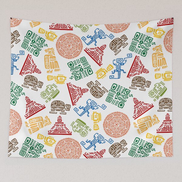 Item preview, Mayan Print designed and sold by DrakeDuck.