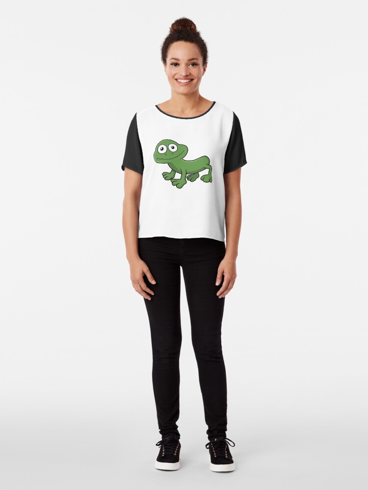 Alternate view of Sausage Frog Chiffon Top