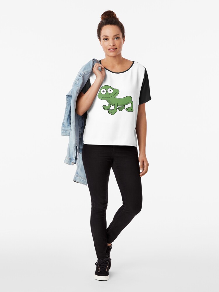 Alternate view of Sausage Frog Chiffon Top