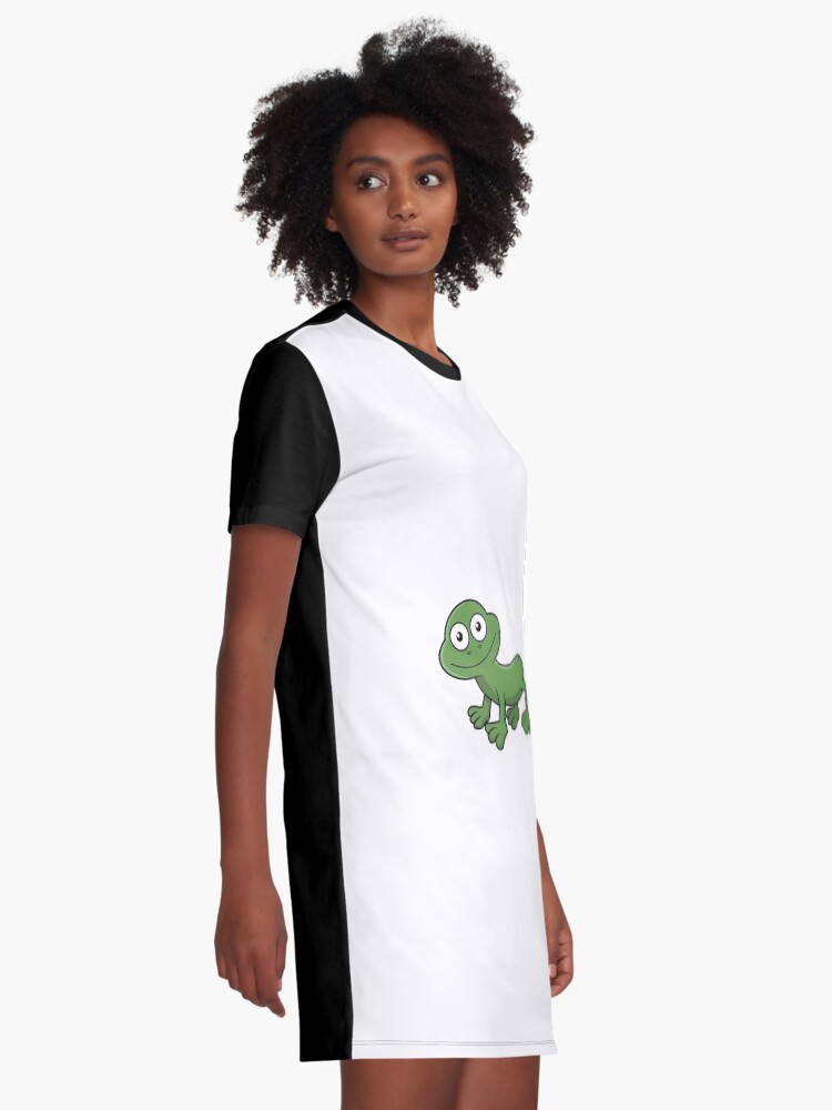 Alternate view of Sausage Frog Graphic T-Shirt Dress