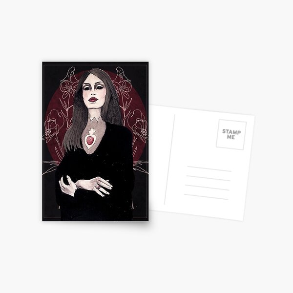 Monkshood under a Bloodmoon Postcard
