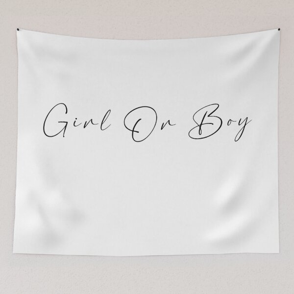 Item preview, Girl Or Boy designed and sold by KAFDESIGN.