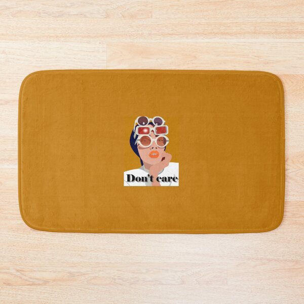 Item preview, Don't Care Portrait designed and sold by StefTheArtist.