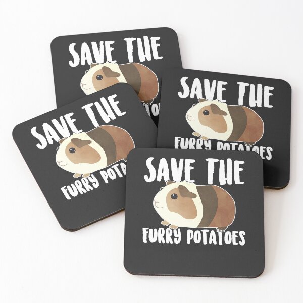 Item preview, Guinea Pig Save the Furry Potatoes designed and sold by Clara Hollins.