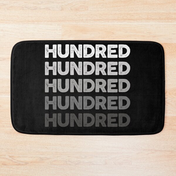 Item preview, 100th Adult Birthday, Favorite Number # Hundred, Sports Grey designed and sold by The Princess Saves Herself.