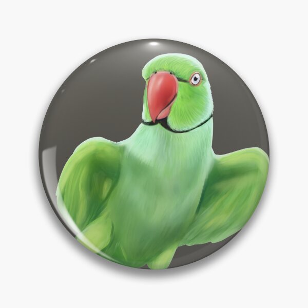 Item preview, Indian Ringneck Parrot designed and sold by Mehu.