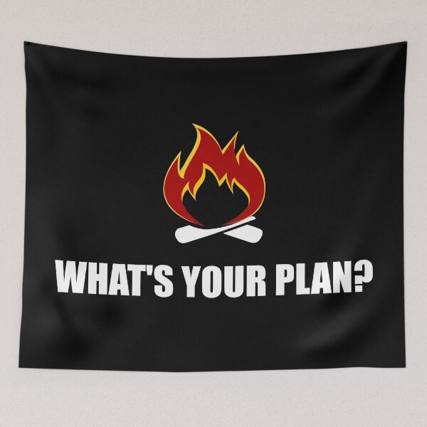 Item preview, What's Your Plan - Kirk Cameron American Campfire Revival designed and sold by almeapparel.
