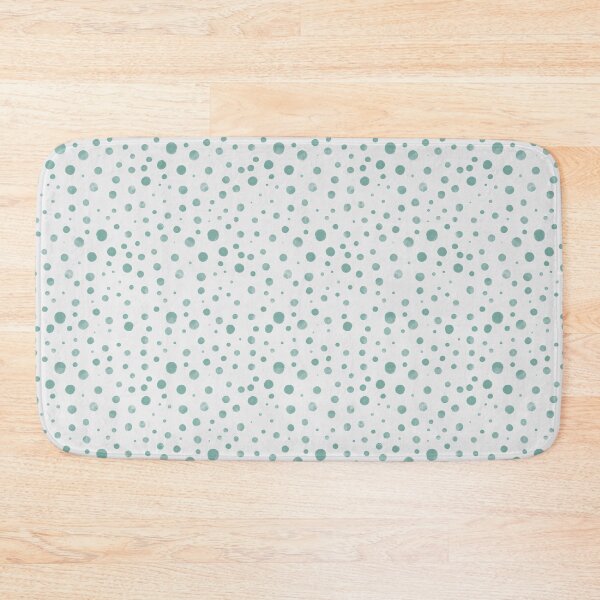 Item preview, Green Watercolor Polka Dots designed and sold by Christina Anderson.