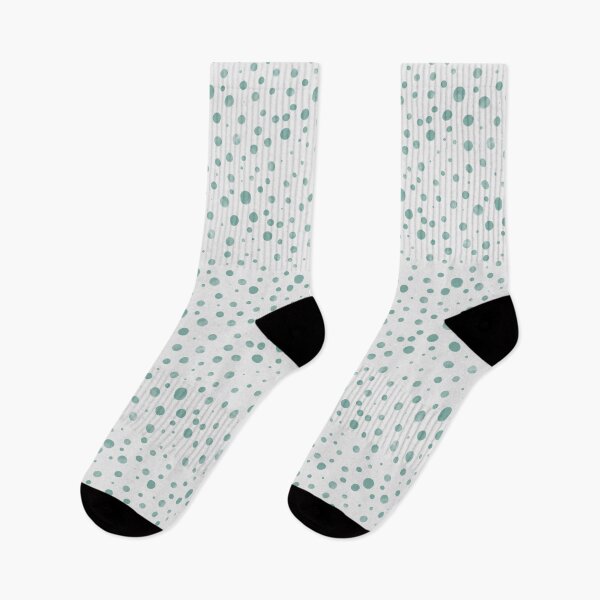 Item preview, Green Watercolor Polka Dots designed and sold by Christina Anderson.