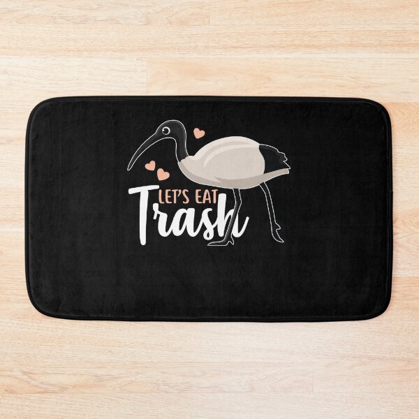 Item preview, Let's Eat Trash Bin Chicken designed and sold by Clara Hollins.