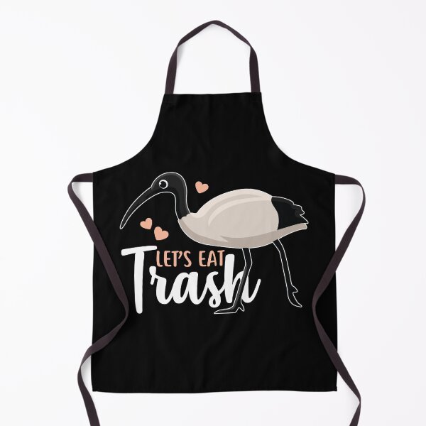 Item preview, Let's Eat Trash Bin Chicken designed and sold by Clara Hollins.