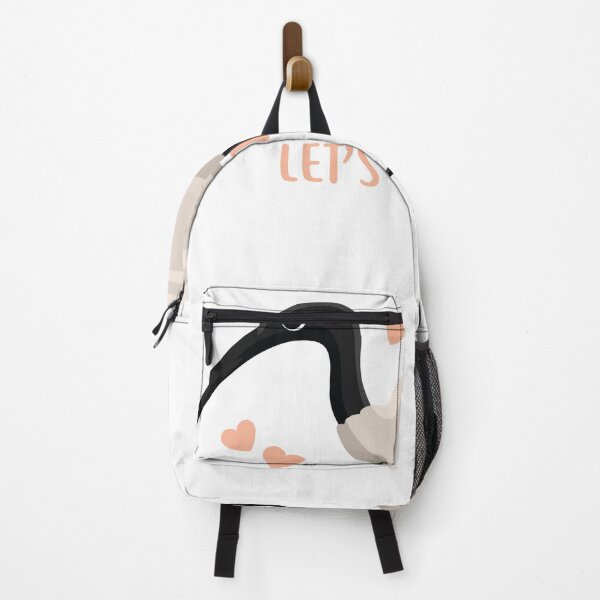 Item preview, Let's Eat Trash Bin Chicken designed and sold by Clara Hollins.