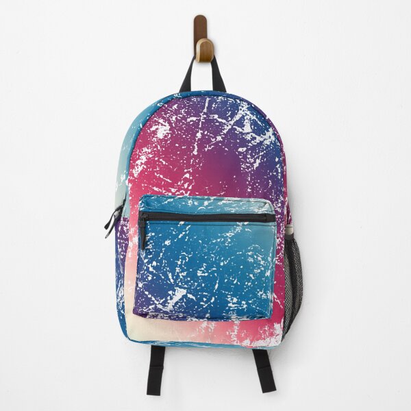 Item preview, Multi-color Red Blue Scratched Marble Distressed designed and sold by EyeLuminous.