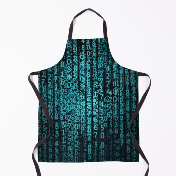 Item preview, Trendy Gradient Style Binary Code Green Matrix Background designed and sold by bestoffers.