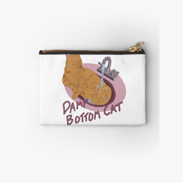 Item preview, Damp Bottom Cat Orange designed and sold by Polkadot4946.