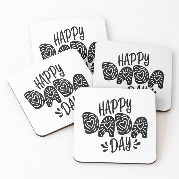 Item preview, Happy Dada Day Father's Day Typography Quote designed and sold by Hommie9977.