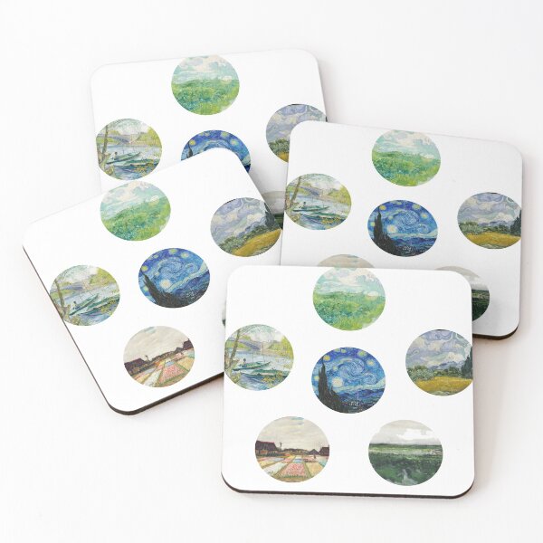 Item preview, Vincent Van Gogh Paintings Sticker Set designed and sold by 11ara.