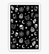 Witch Pattern Sticker