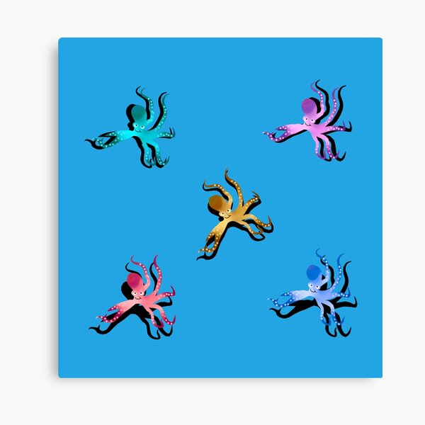 Item preview, Rainbow Octopus designed and sold by viqysarthouse.