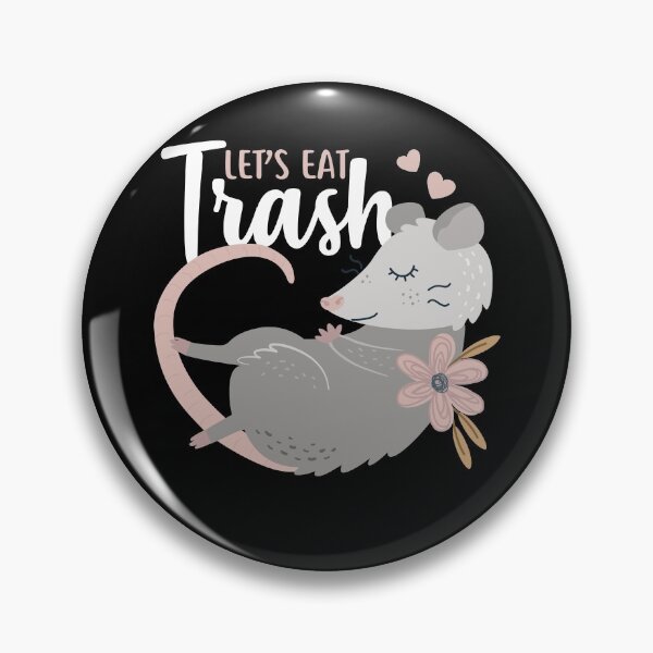 Item preview, Let's Eat Trash Opossum designed and sold by Clara Hollins.