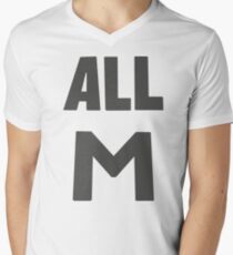 Deku's All M Shirt Men's V-Neck T-Shirt