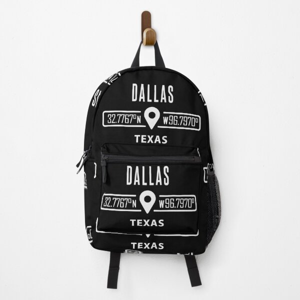 Item preview, Dallas Texas GPS Location Coordinates designed and sold by IdentiTee Studios.