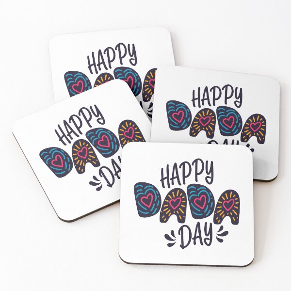 Item preview, Happy Dada Day Father's Day Typography Quote designed and sold by Hommie9977.