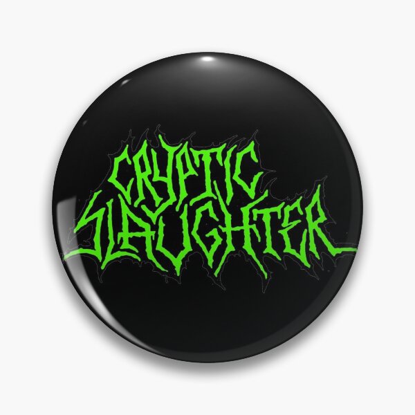 Item preview, Cryptic Slaughter - Logo 2 (Neon Lime Green) designed and sold by Cyrus Valero.