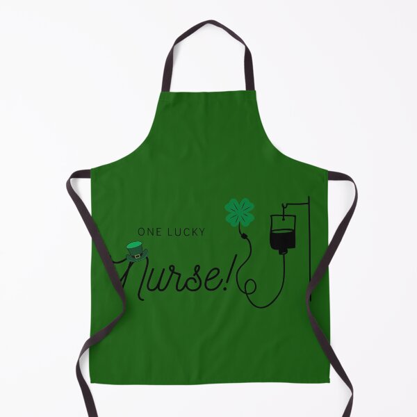 Item preview, One lucky nurse! (black text) designed and sold by HBThoughts.