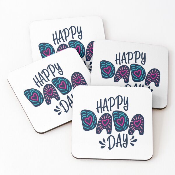 Item preview, Happy Dada Day Father's Day Typography Quote designed and sold by Hommie9977.