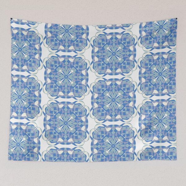Item preview, Copy of Geometric purple, green, blue, and yellow.  designed and sold by PaintingsByKF.