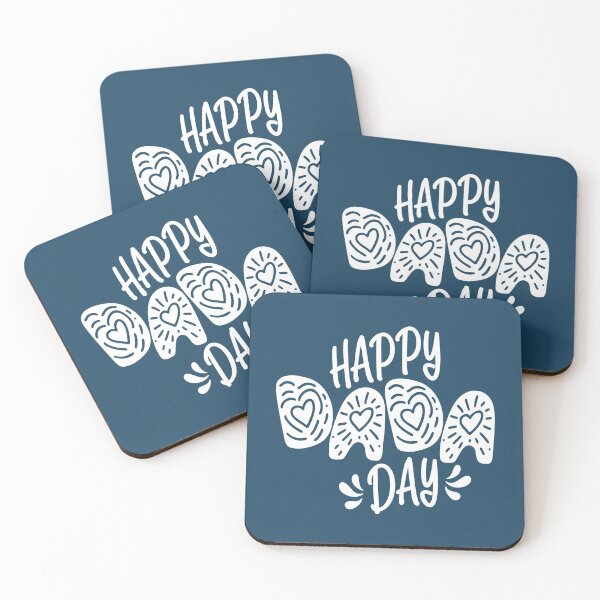 Item preview, Happy Dada Day Father's Day Typography Quote designed and sold by Hommie9977.